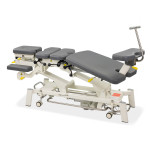 Habys Κρεβάτι Μασάζ Φυσικοθεραπείας Upright Chiro Z7 σε Γκρι Χρώμα